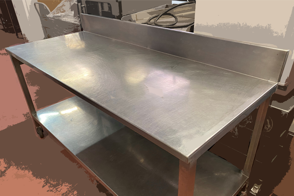 Table_Inox_Adossee_avec_Etagere__NEG339_Table_inox_Occasion_